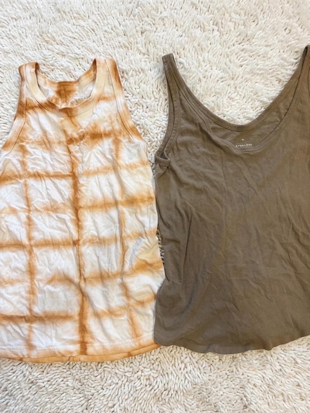 Two Never Worn Everlane Tanks